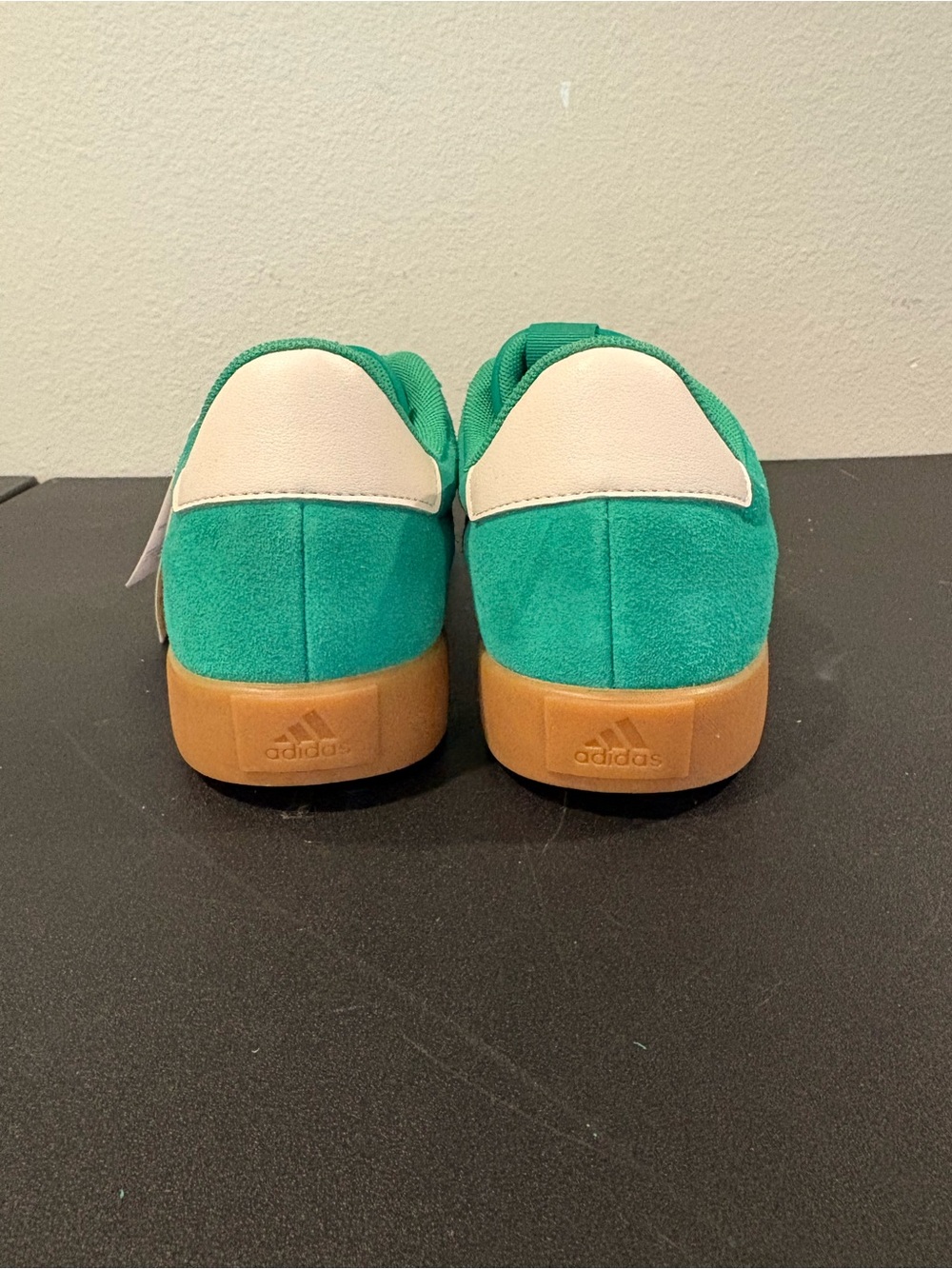 Adidas VL Court 3.0 Green Suede Gum Sole Classic Skate NEW JP5285 Mens Size 10 - Picture 4 of 10